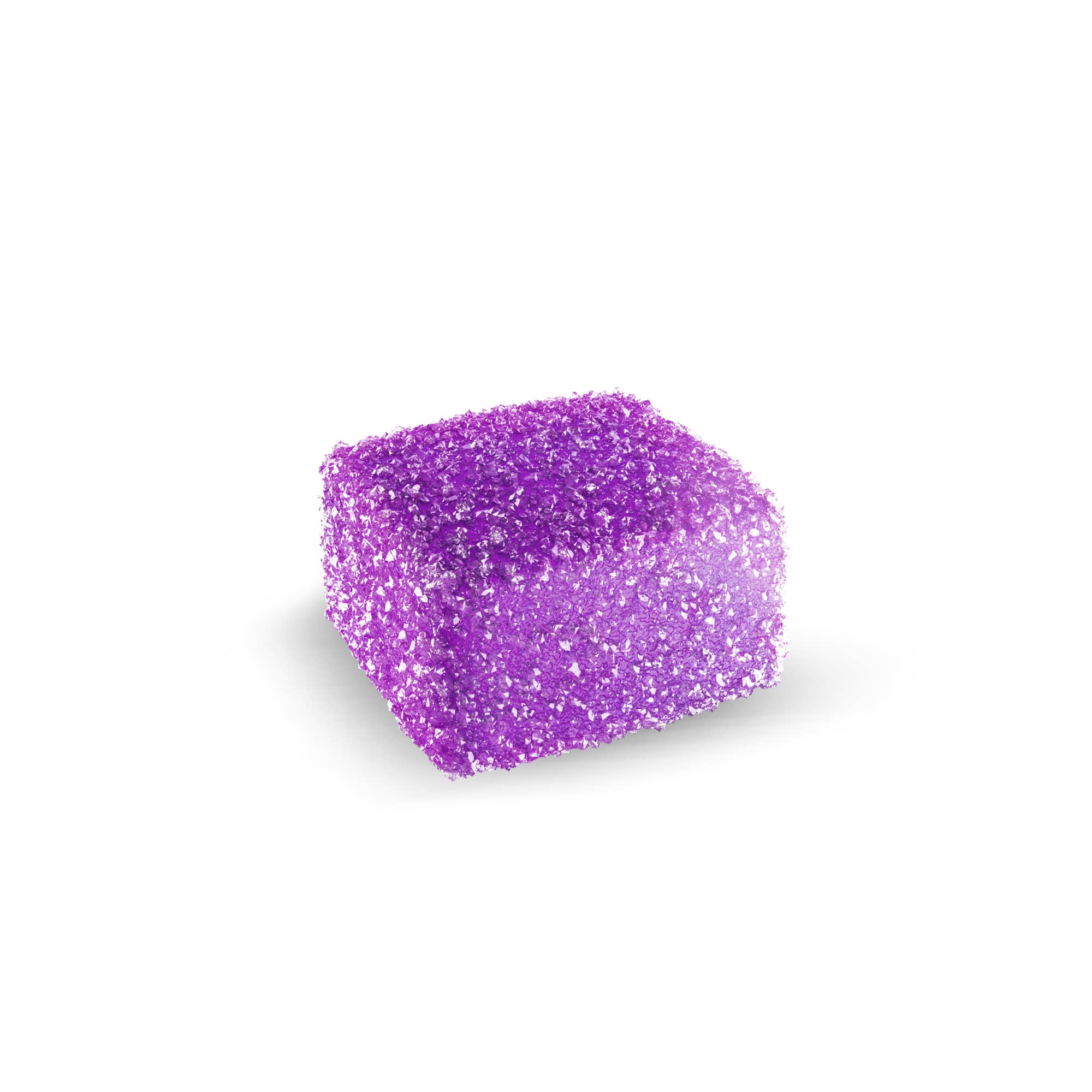 Infused by LEVO Unwind Gummies blackberry flavored for rest. Single gummies.