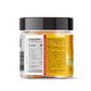 Infused by LEVO Be Well Gummies orange flavored with immunity support. Closed bottle of gummies with nutrition facts.